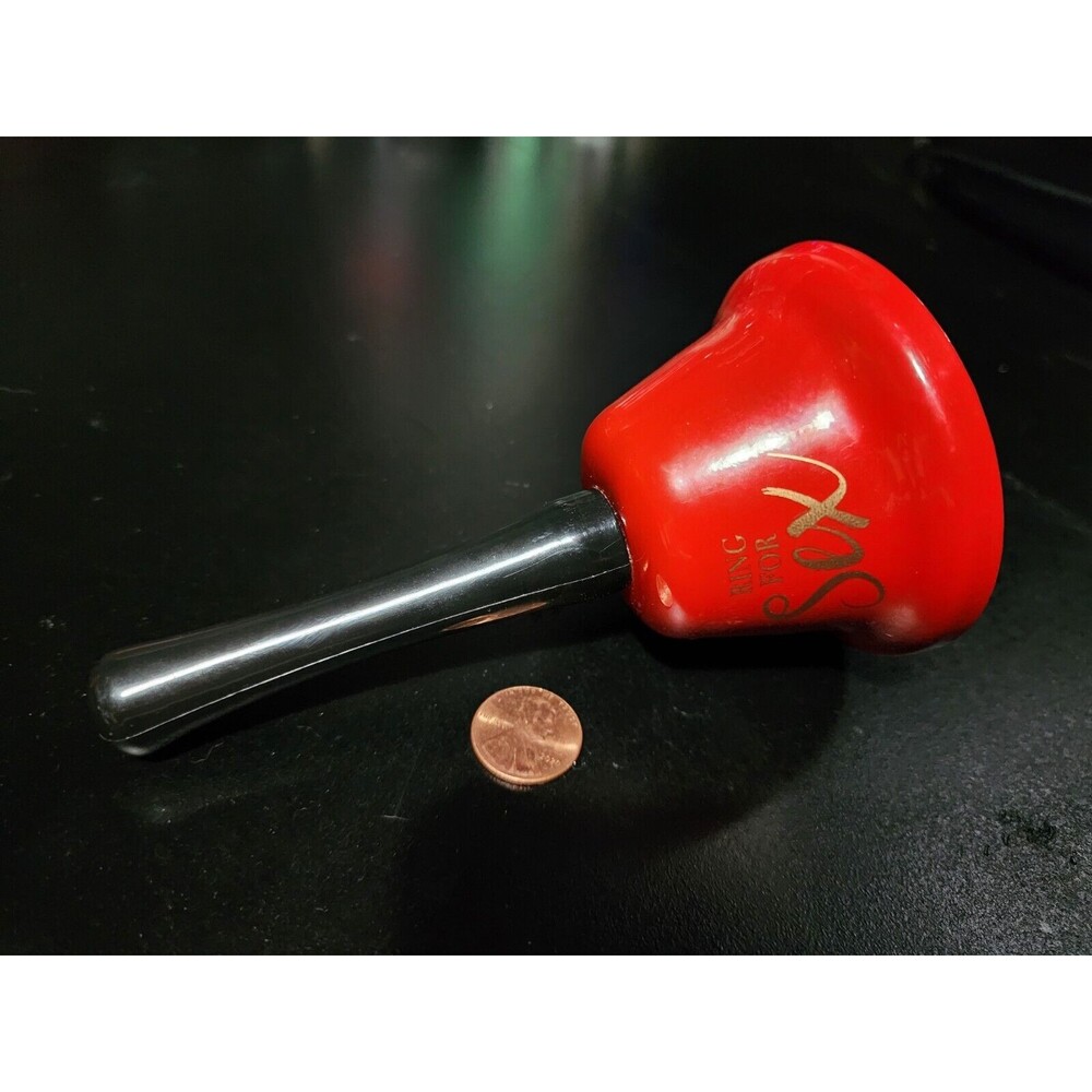Ring for Sex Bell Novelty Adult Gag Gift Stocking Stuffer Valentine's Present - Picture 11 of 11